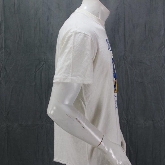 Vintage Graphic T-shirt - Raiders 1989 Mid Penn Division 2 Champions - Men's L - Picture 7 of 8